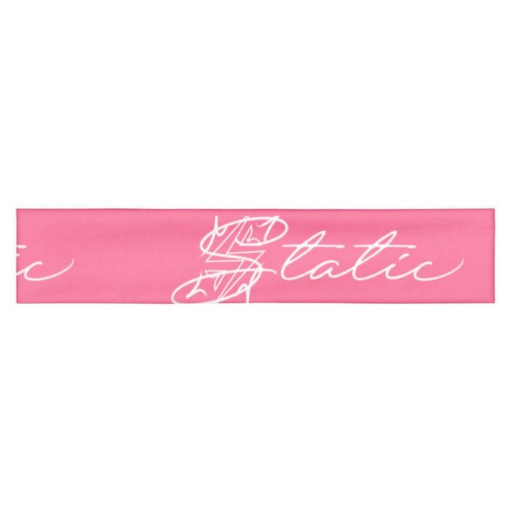 Pink Stactic Pink Static Headband | Static Sportswear