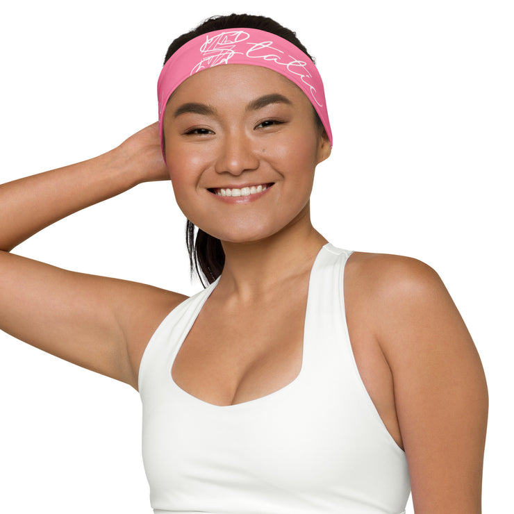 Pink Stactic Pink Static Headband | Static Sportswear