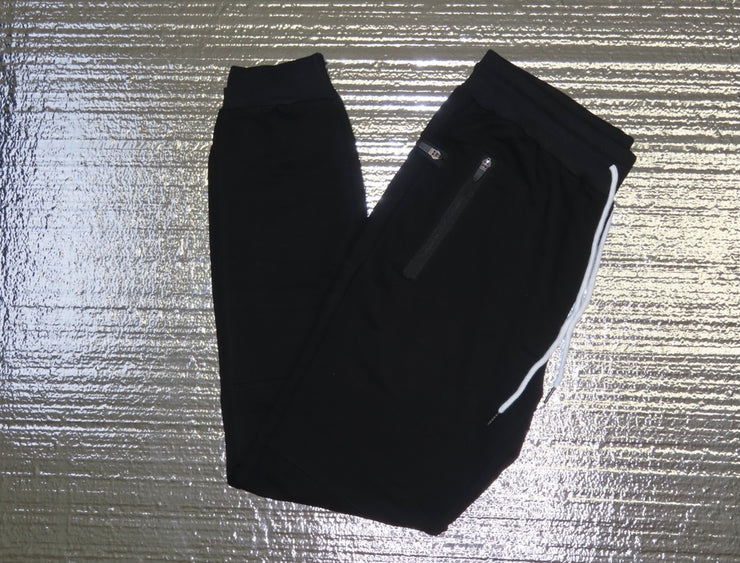 Static Sportswear Jogger Pants -Black Side View