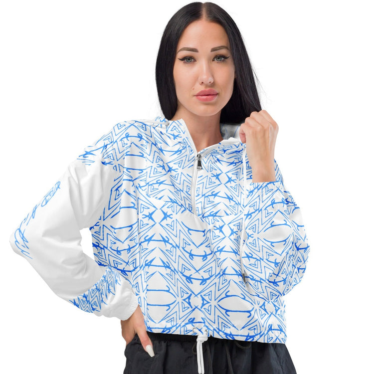 Women's SS1 cropped Windbreaker | Static Sportswear