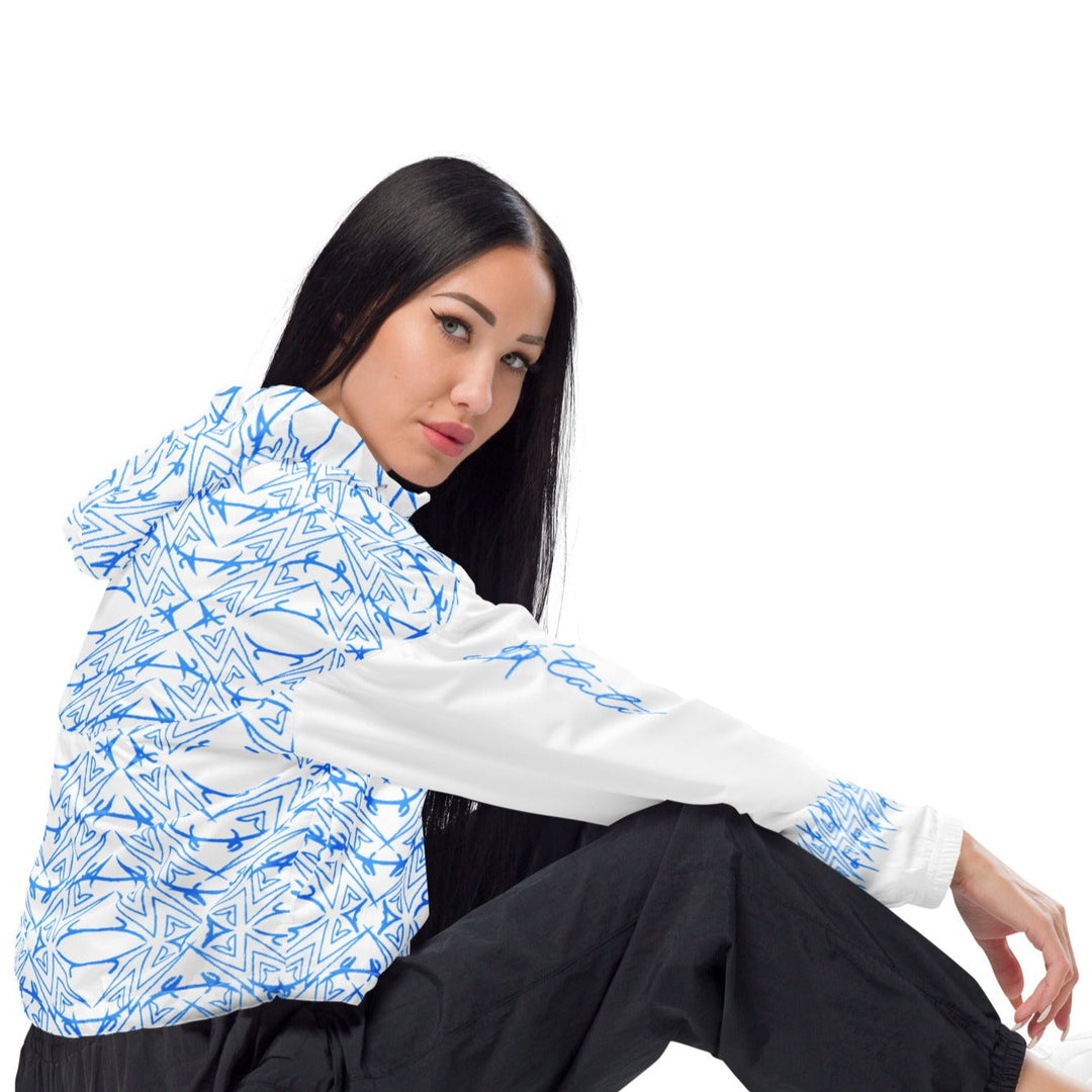 Women's SS1 cropped Windbreaker | Static Sportswear