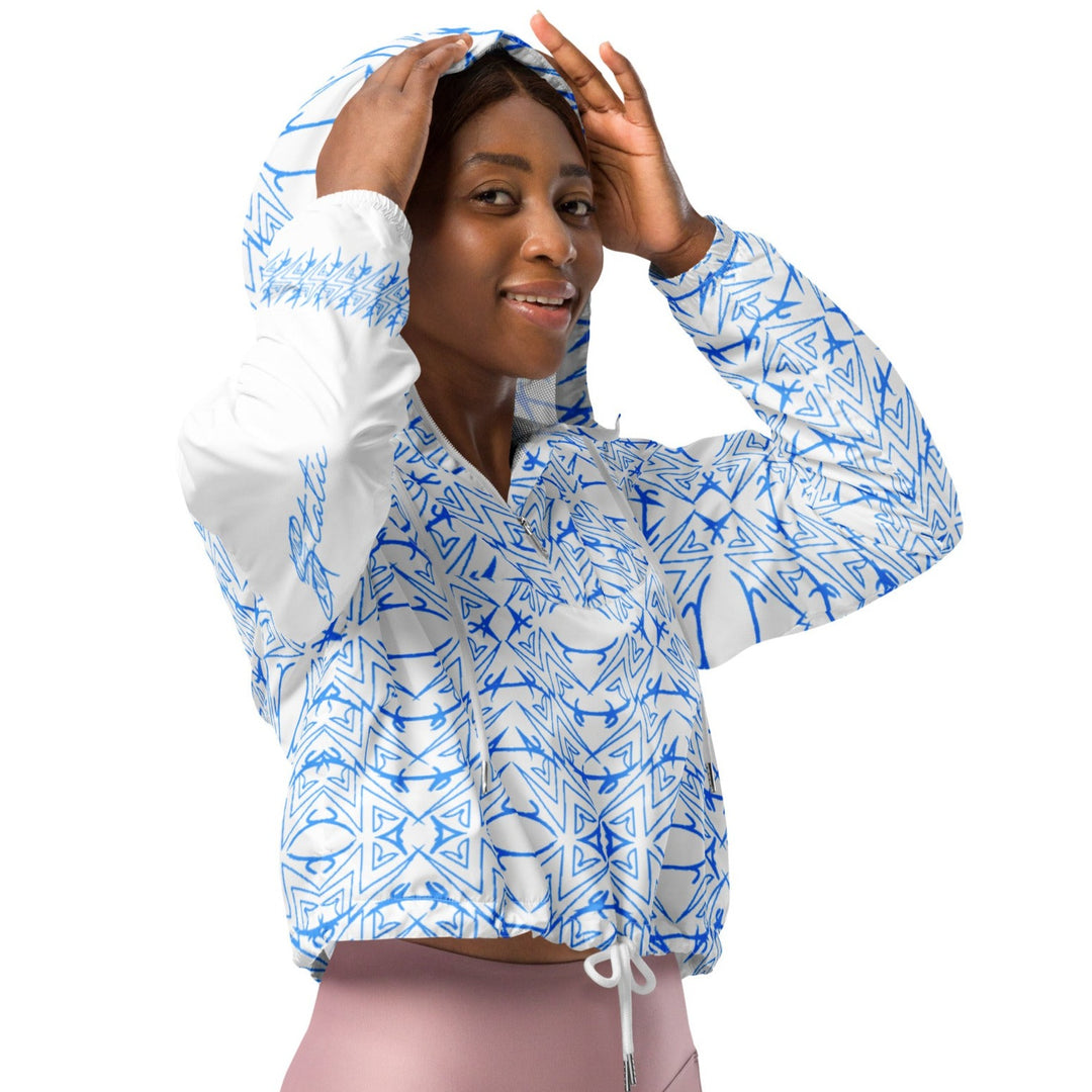 Women's SS1 cropped Windbreaker | Static Sportswear