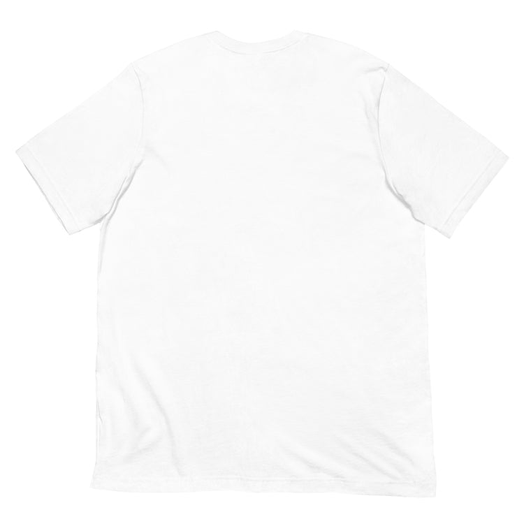 Static White  t-shirt - Static Sportswear Backside
